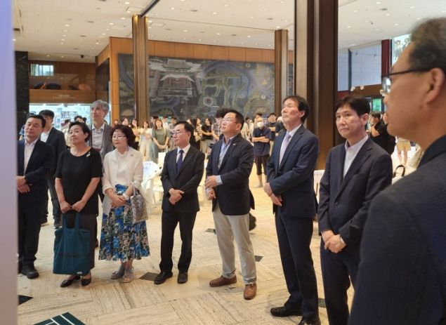 서울연구원 광복 80주년 기획 전시 '다음서울: 서울의 변화와 미래' 개막식
