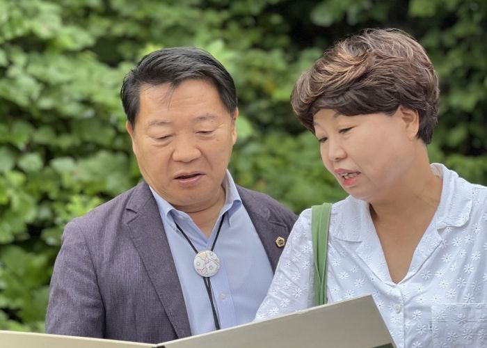 방성환 농정해양위원장, 별빛자연휴양림 현장 확인 및 양봉·화훼 농업인 간담회 개최