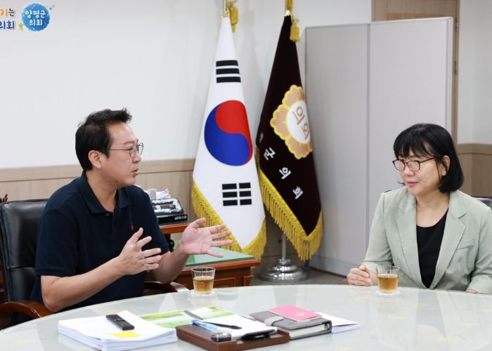 양평군의회, 교육현장 목소리 경청... 여미경 교육장과 교육 발전방안 논의