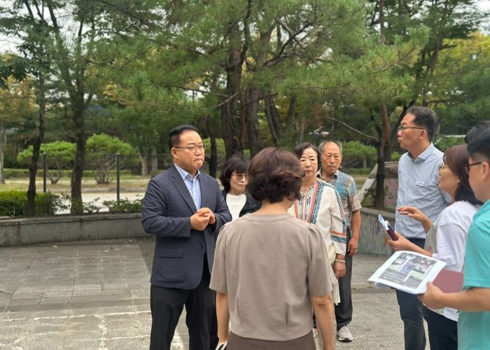 성남시의회 박기범 의원, 복정동 분수광장 야외무대 설치 추진 강력 촉구