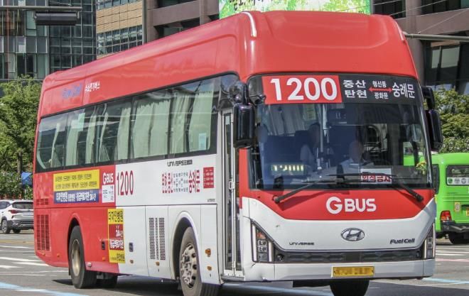 2025년도 광역버스 준공영제 사업에 선정된 1200번 버스