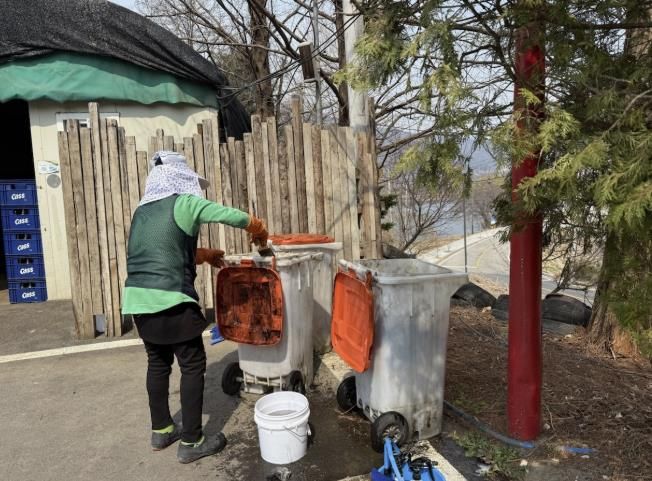 음식물류폐기물 전용수거용기 세척사업