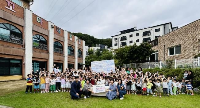 꼬마대통령어린이집, 플리마켓 수익금 전액 광주시 능평동에 기탁