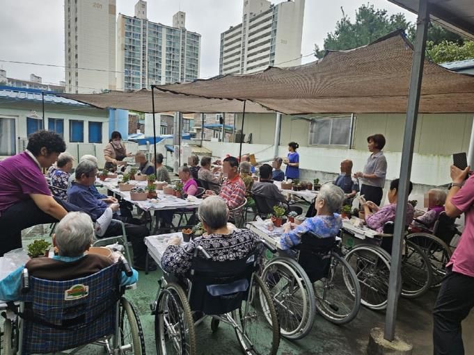 의정부시, 찾아가는 치유원예 프로그램 실시