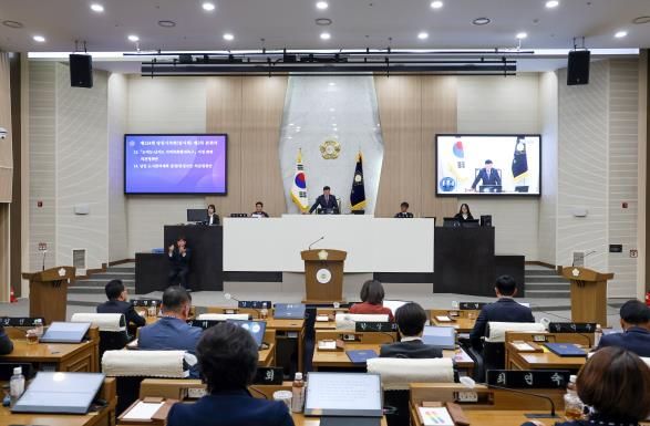 당진시의회, 제124회 임시회 마무리