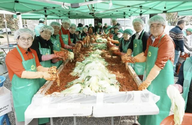 광주시 초월읍 새마을회, ‘사랑의 김장 담그기’ 행사 열어