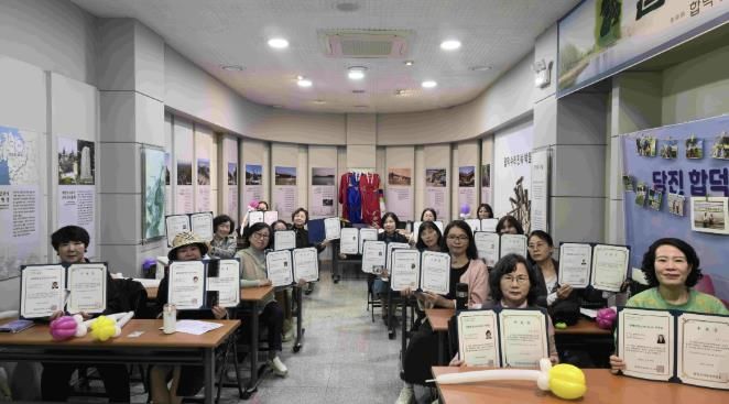 합덕제 생태학교-생태해설사 양성과정 기초반 수료식