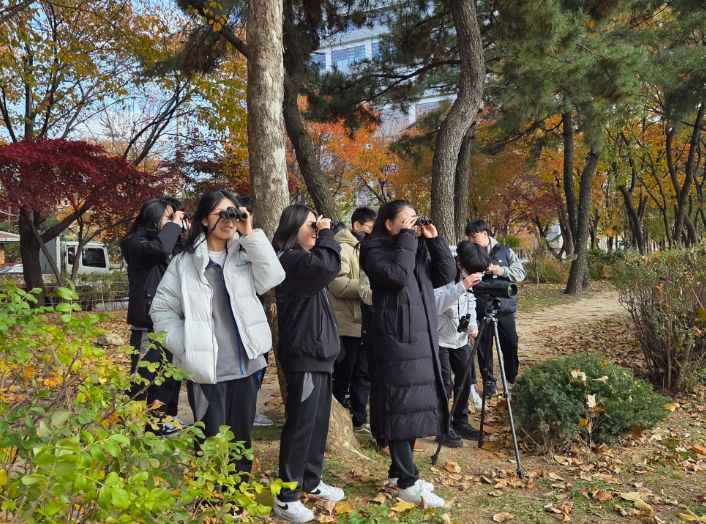 인천동부교육지원청, 겨울 철새 탐조