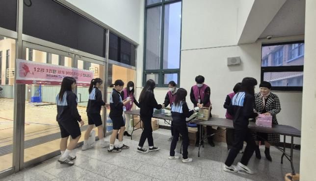 동두천시보건소, ‘제38회 세계 에이즈의 날’ 맞아 청소년 대상 예방 캠페인 실시