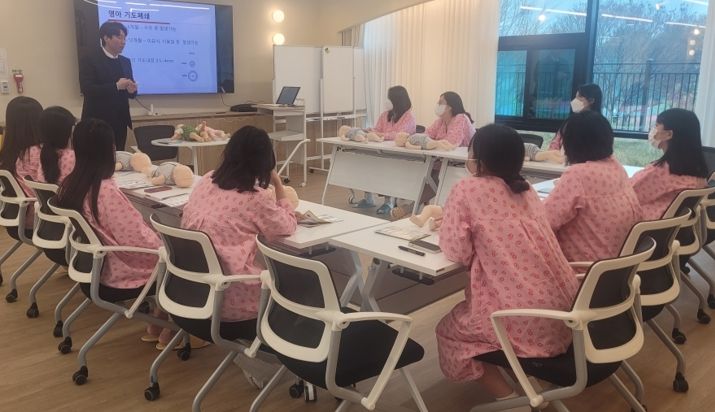 산모 프로그램 참여 사진