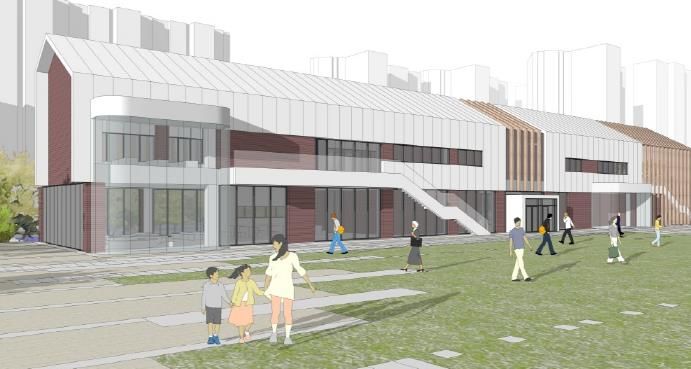 충주시, 서충주종합사회복지관 설계 공모 당선작 사진