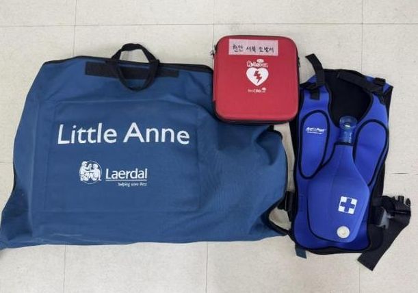 천안서북소방서,‘심폐소생술 교육장비 대여 서비스’운영