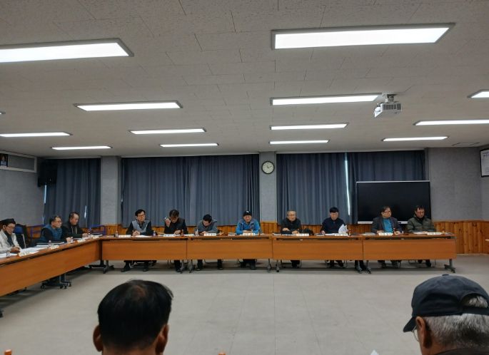 율면 이장단협의회, 2026년 첫 이장회의 및 연시총회 개최