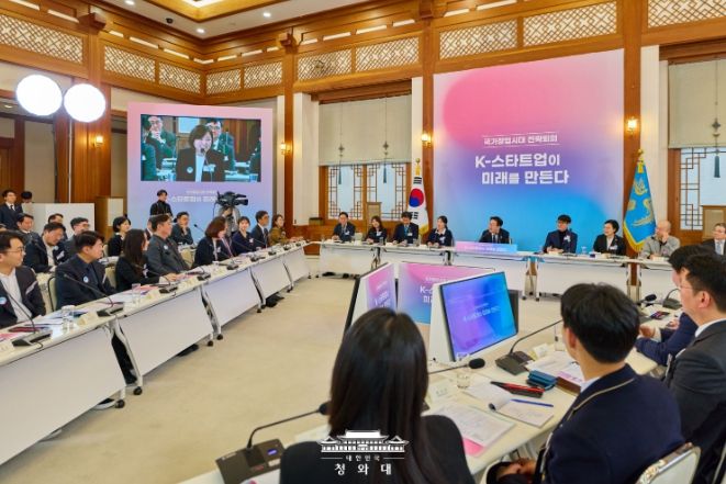 국가창업시대 전략회의(청와대)