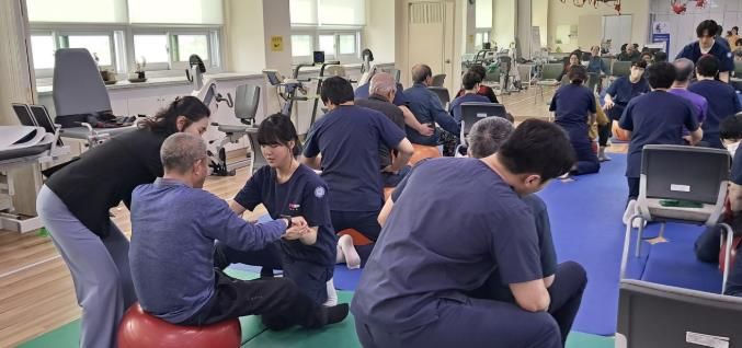 재활 사업 현장 사진