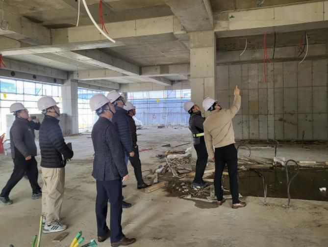 현장점검(어울림플랫폼 공사현장)