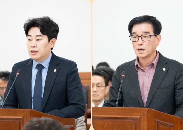 (왼쪽부터) 김상수 의원, 이상기 의원