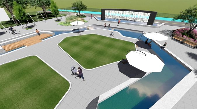 인천경제청은 청라호수공원에 수변 체험 공간과 커튼분수·쿨링포그·그늘 쉼터 등을 오는 5월까지 조성한다.